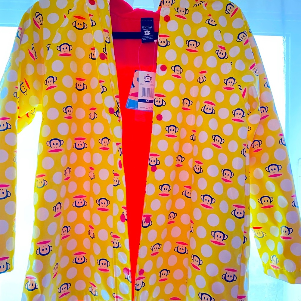 Medium kids brand new rain jacket